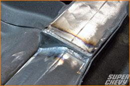 Not a bad weld, eh? Tim is one of the best TIG welders we've ever seen